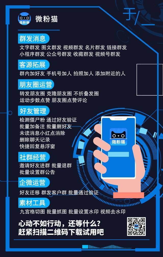 【微粉猫安卓微信辅助营销软件】正版激活码授权-官微操作-自动加人-群发-清粉-转发朋友圈