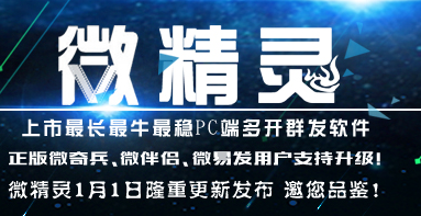 微精灵PC营销软件年卡激活码--微精灵PC营销软件营销助手卡密